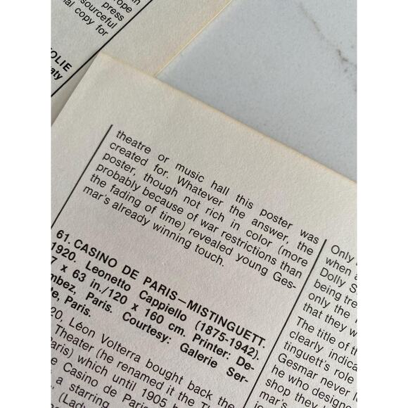 Folies Bergère, La Revue, Y Printemps, Morton, Spinelly, Music Hall Posters, - Picture 5 of 5